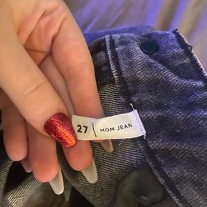 Mom jeans from pacsun